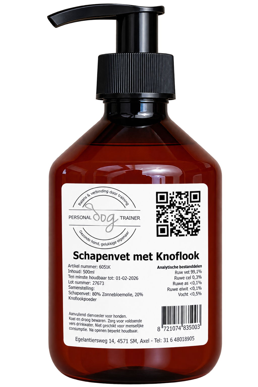 Schapenvet met Knoflook voor honden smakelijke aanvulling