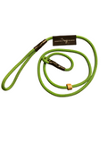 Mystique moxon jachtlijn - sliplijn-korte lijn 8 mm 150cm - Groen - Personal dog trainer
