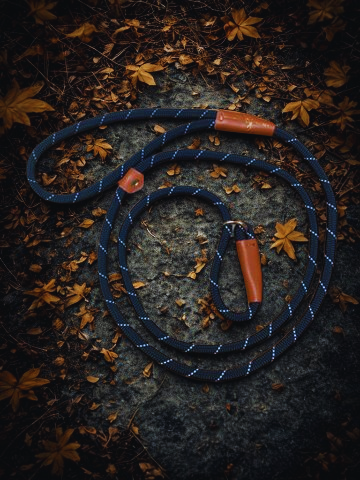 Hondenriem 1,6 meter – Reflecterend - zwart