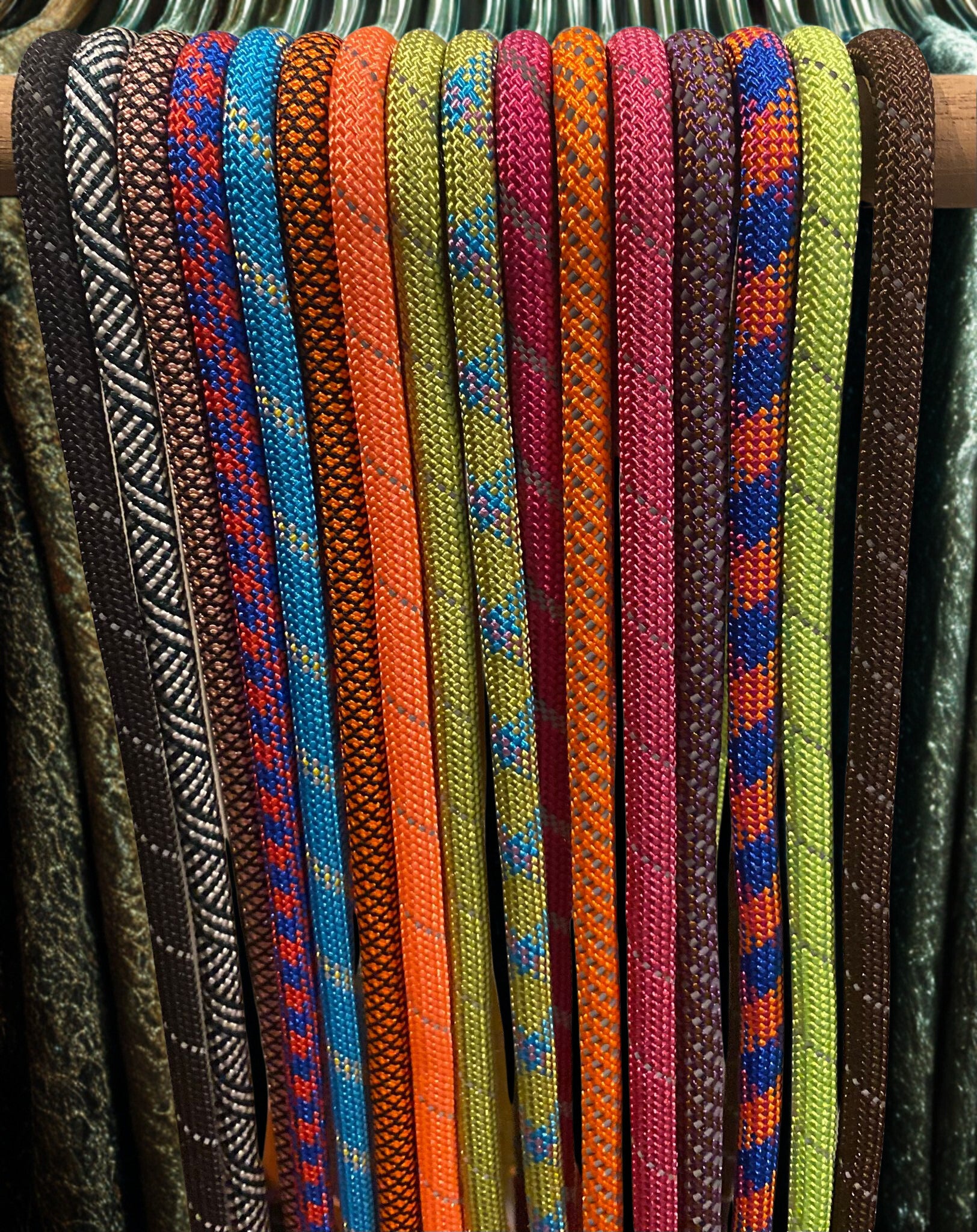 Hondenriem 1,6 meter-  Reflecterend -Fel -Oranje